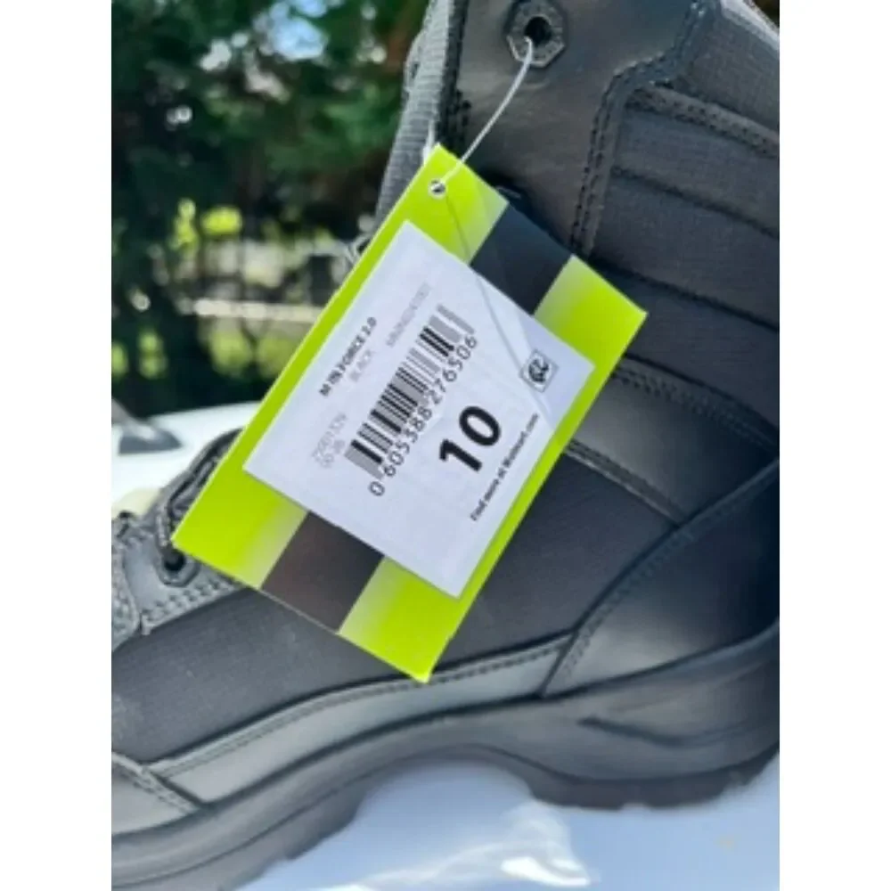 Size 10W Steel Toe Tactical Work & Safety Boots - Interceptor . New w/ Tags